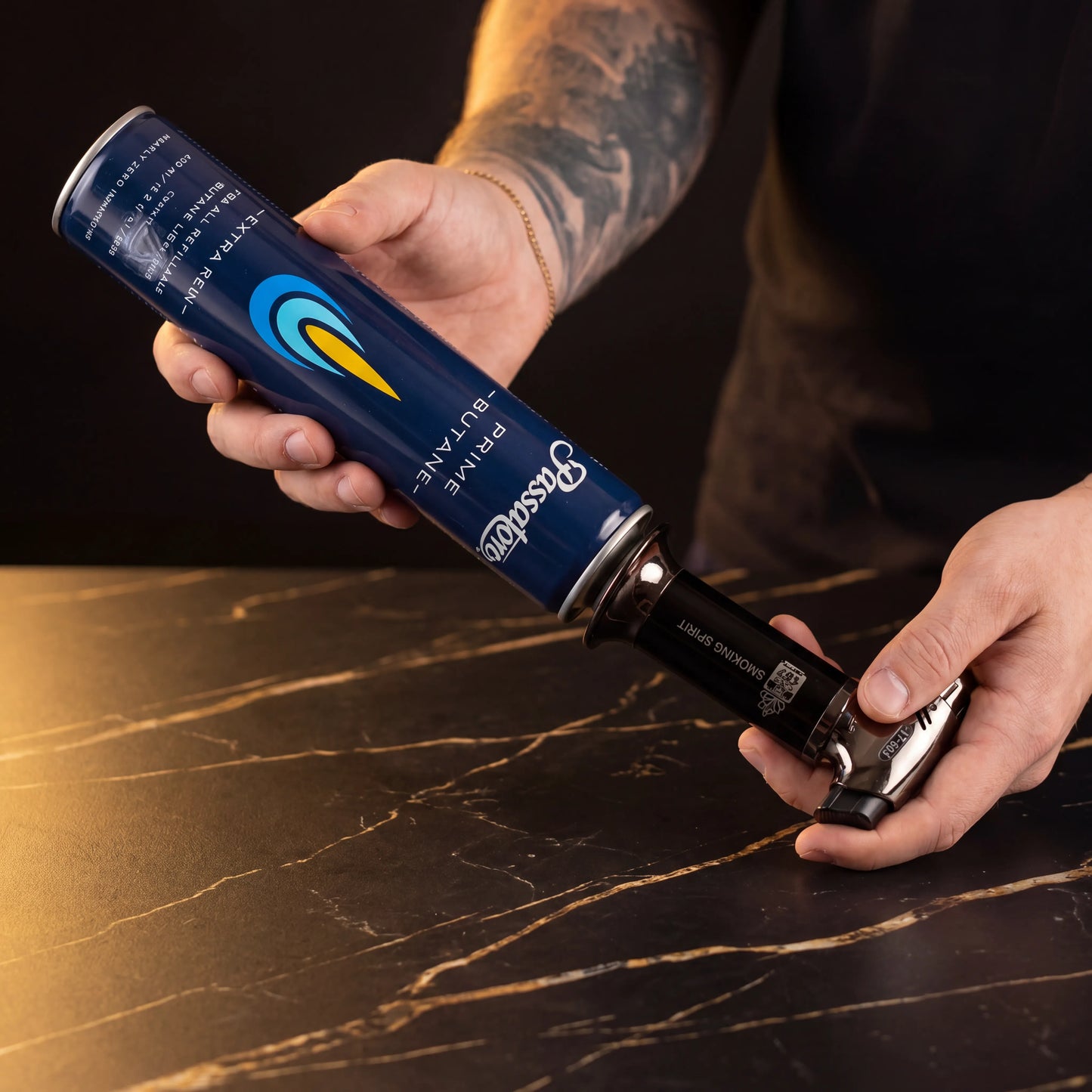 Passatore Prime Butane - prémium öngyújtó utántöltő gáz - 400ML