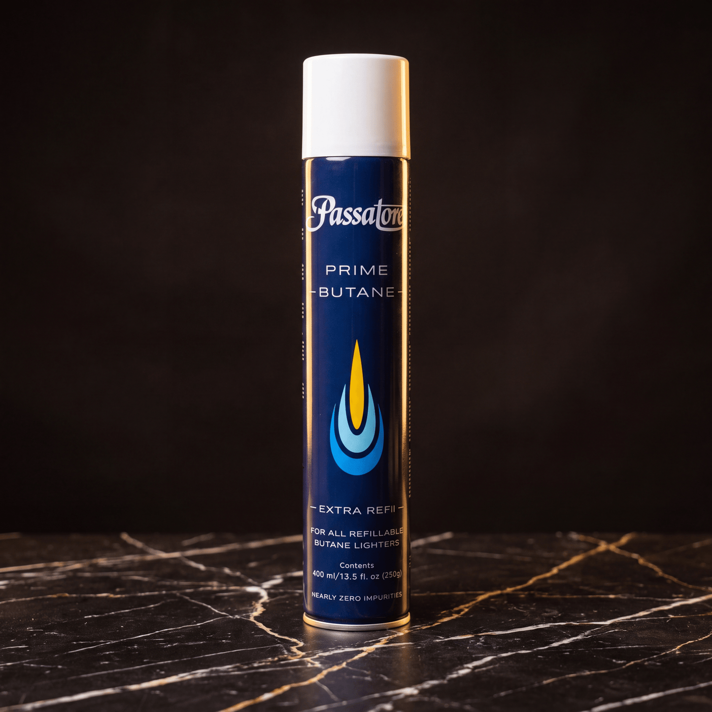 Passatore Prime Butane - prémium öngyújtó utántöltő gáz - 400ML - Smoking Spirit