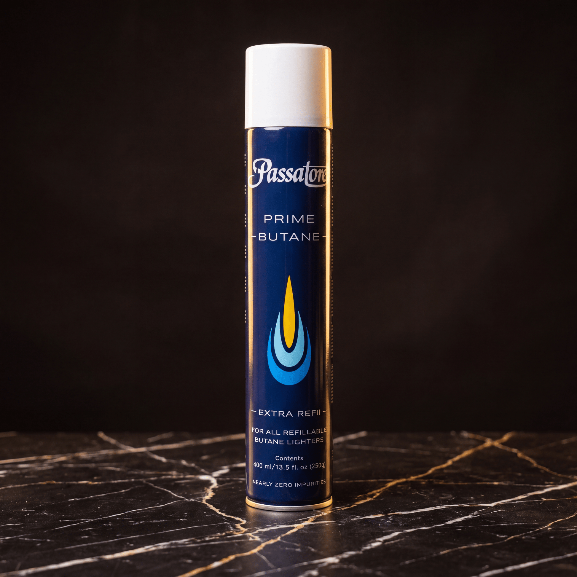 Passatore Prime Butane - prémium öngyújtó utántöltő gáz - 400ML - Smoking Spirit