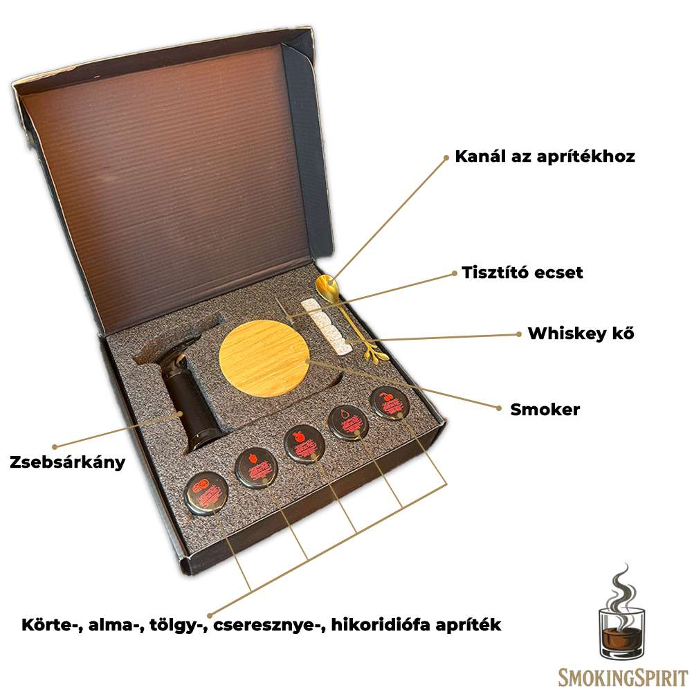 Smoking Spirit Whiskey Smoker készlet - Smoking Spirit