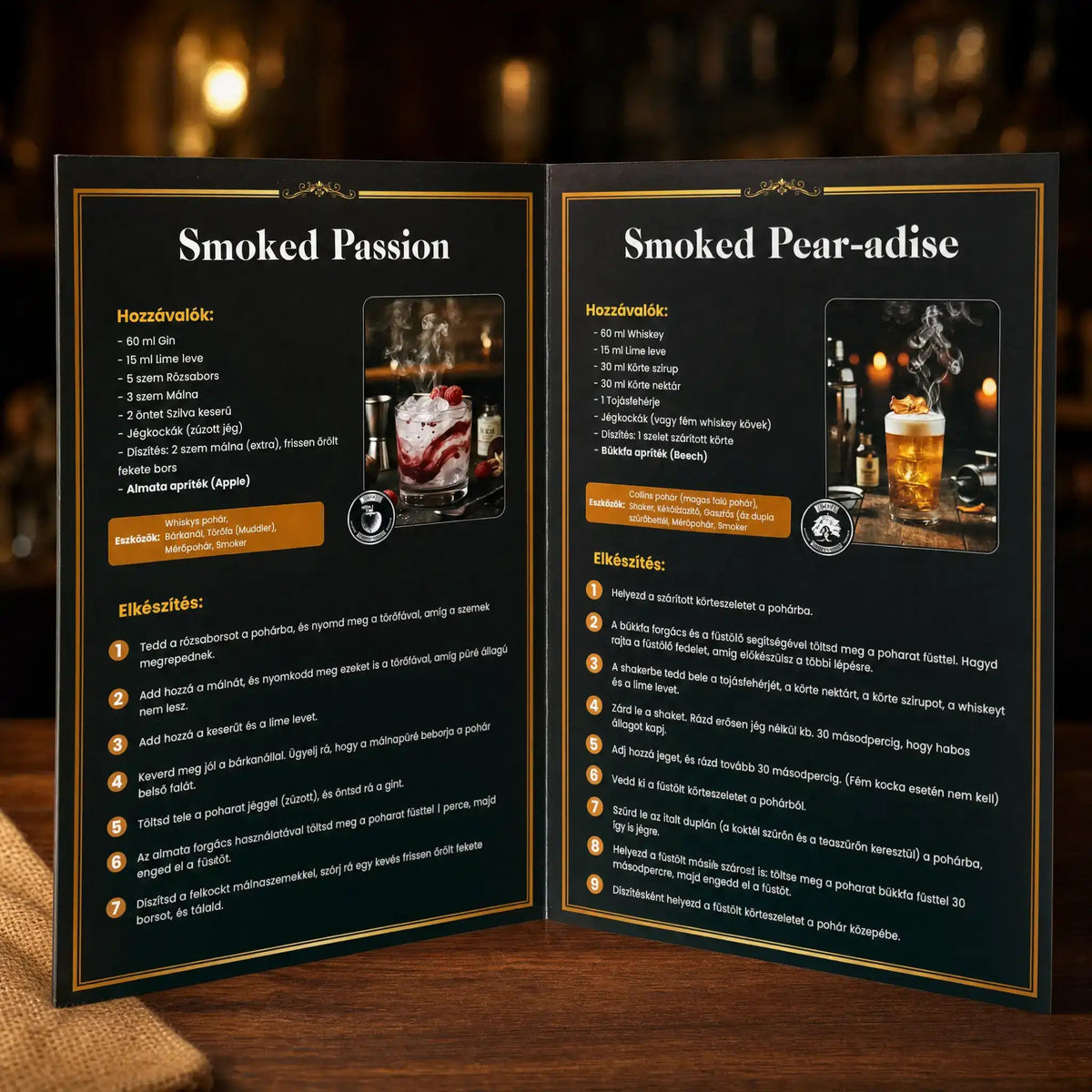 Whiskey Füstölő Készlet [T] - Smoking Spirit